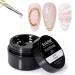 RARJSM No Wipe Clear 3D Sculpting Gel Painting Gel Polish Nail Art Designs Chrome Nail Powder Nail Charms Rhinestone Decoration Adhesive Glue Drawing Painted Sculpture Hard Gel UV LED Curing Requires