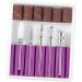 POPETPOP 3 Sets Nail Grinding Head Faux Nails Artificial Nails Nail Drill Bits Electric Manicure Nail File Beginner Kit Manicure Drill Bits Nail Drill Tool Exfoliating Manicure Tools Purple 6.5x5.5cmx3pcs Purplex3pcs - Buy Online on SooperMarket.com