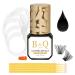 Lash Clusters Glue 5 ML B&Q LASH Bond Long Lasting False Eyelash Glue for DIY Eyelash Extension Lash Wisps Glue Waterproof Glue for Cluster Lashes with Micro Brushes (Black 5ml) Lash Clusters Glue Black 5 ML