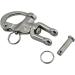 NRC&XRC Pair Jaw Swivel Snap Shackle 316 Stainless Steel for Sailboat Spinnaker Halyard & Diving 2-3/4 - High-Quality Stainless Steel Snap Shackle - Buy Online on SooperMarket.com