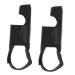 PLAFOPE 1 Pair Hallux Valgus Wrist Thumb Brace Hanging Utensil Holder Hammer Toe Straightener Bunion Separator Metatarsal Pads Stitched Sponge Composite Cloth Black