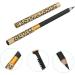 BELLIFFY 2pcs Eyebrow Pencil Brush Gel Black Eyebrow Pencil and Brush Black Eyeliner Pen Puff Eyebrown 1 count (Pack of 1) Black - Buy Online on SooperMarket.com