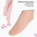 Buy Angrek Anti-Cracking Socks - 2 Pairs Moisturizing Foot Care Socks for Soft Heels (Size S 33-35) - Elastic Foot Protection - Buy Online on SooperMarket.com