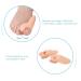 10pcs Orthopedic Bunion Splint Corrector Toe Separators - Skin Color - Buy Online on SooperMarket.com