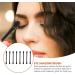BELLIFFY 25 Pcs Dual Ended Makeup Brush Black Makeup Plastic Eyeshadow Sponge Brush - Buy Online on SooperMarket.com