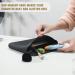 FERYES Silicone Makeup Bag - Premium Travel Toiletry Bag for Women - Easy Carry Cosmetic Bag for Beauty Tools and Brushes (Black) - Buy Online on SooperMarket.com