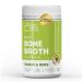 Best Beef Bone Broth Concentrate Garlic & Herb Flavor | pure liquid collagen | Grass fed Australian beef | keto, high protein, gluten free | supports joints, skin & gut | 25 servings Garlic & Herbs