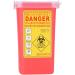 Light & Clear Tattoo Sharps Container - Needle & Syringe Disposal - Buy Online on SooperMarket.com