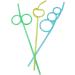 Ieegkit Children's Curly Party Straws Crazy Party Straw Curling Novel Straws for Party Bag fillings 36 Pieces - Buy Online on SooperMarket.com