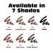 Ruby Kisses Auto Lip Liner Pencil 3 Pack (Espresso) - Long Lasting Smooth Application - Buy Online on SooperMarket.com