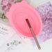 Makeup Brush Cleaning Mat Foldable Brush Cleaner Bowl Silicone Brush Cleaner Pad for Sponge Pink Cleaning pads - Buy Online on SooperMarket.com