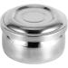 Natudeco Men's Wet Shave Soap Shell | Silver Metal Shaving Shell with Lid | Perfect for Soap Cream & Foam Shaving - Buy Online on SooperMarket.com