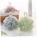 NOLITOY 4pcs Shower Ball Mesh Sponge - Luxurious Bath Pouf for a Spa-like Experience | International Shipping Available - Buy Online on SooperMarket.com