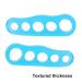 Toe Spacer Corrector for Pain Relief - Multipurpose Toe Separator for Bunions and Hammertoes (Small) - Buy Online on SooperMarket.com