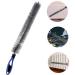 OSALADI Flexible Dryer Cleaner Vent Brush - Universal Lint Remover for Air Conditioner Refrigerator & Clothes - Efficient Dust Cleaning Tool in Black & Blue - Buy Online on SooperMarket.com