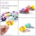 Caydo 400 Pieces 1 Inch Pompoms - 20 Colors for Crafts and DIY Projects - Buy Online on SooperMarket.com