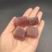 ALKOY Natural Crystal Rough 1pc Natural Red Strawberry Quartz Raw Stone Rough Crystal Gemstone Specimen Home Decoration FZUGEDRLI - Buy Online on SooperMarket.com