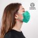 NU R 10pcs 3 Ply Disposable Face Mask Mask with Filter Layer and Elastic Earloop Retail Sealed bags Green - Buy Online on SooperMarket.com