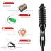 Buy Dual Voltage Curling Iron Brush - Foldable Tourmaline Ceramic Ionic Hair Hot Brush (1 in) | Anti-Scald International Shipping Available - Buy Online on SooperMarket.com