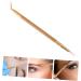 Baluue 1pcs Double Ended Eyeliner Brush Eyeliner Pencil Straight Bent Angled Brush Brush - Buy Online on SooperMarket.com