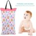 Hztyyier Hanging Wet Dry Cloth Diaper Bag 15.8x27.6inch - Large Capacity Reusable Diaper Pail Bag for Cloth Diapers or Laundry (#5) - Buy Online on SooperMarket.com