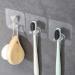 Bayore Transparent Toothbrush Holder - Hygienic Self-Adhesive Stand for Strong Hook Rod Support - Buy Online on SooperMarket.com