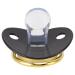 Buy BPA-Free Silicone Baby Pacifier with Clips | Soft & Lightweight | Ideal for 6-18 Months - Black Bling Design - Buy Online on SooperMarket.com