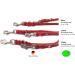 Adjustable Fat Leather Dog Leash for Small & Large Dogs - 2m 2.4m 2.8m 3.5m 5m - Red - Durable & Stylish - Buy Online on SooperMarket.com