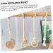 Zerodeko 4pcs Wood Hanging Newborn Ornament Set - Room Decor, Gifts, Rattle, Crinkle, Gym Pendants - Buy Online on SooperMarket.com