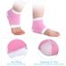 Buy Heel Socks - Washable Gel Spa Moisturizing Foot Care - Open Toe Protection for Dry Cracked Heels (2 Pack Pink) - International Shipping Available - Buy Online on SooperMarket.com