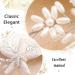 Silver Pearl Starfish Wedding Hair Pins - Bridal Hair Accessories (2 PCS) - Buy Online on SooperMarket.com