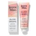 Jecca Blac Glow Drops, Skin Primer, Lightweight Formula for Longlasting Base Makeup, Vegan & Cruelty Free, Gender Neutral & LGBTIQA+ Inclusive Make Up - Rose Pearl