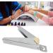 False Nail Clipper Comfortable Handle Easy Operation Good Workmanship Fake Nail Trimmer Lightweight U Shape for Home and Salon Use (Silver) - Buy Online on SooperMarket.com