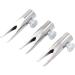 Metal Eyebrow Pencil Sharpener Lightweight Aluminum Alloy U-Shaped Effective Eyebrow Sharpening Tool for Home (Silver) - Buy Online on SooperMarket.com