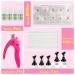 NOVAL DIY Press on Nail Making Kit - 500PCS Full Cover Coffin Nail Tips with Magnetic Holder, Glue, Cutter Clipper & Adhesive Putty - Nail Art Set - Buy Online on SooperMarket.com
