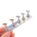 Asukohu Nail Holder Practice Nail Art Nail Holder For Acrylic Nails Painting Nails Practice Display Stand Acrylic Nail Nail Art Display Stand Clear Fantasy