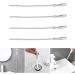 4Pcs Sewer Drain Cleaning Brush Bendable Sink Overflow Drain Brush For Bathroom Sewer Hair Catcher Flexible Pipe Cleaner Drain Cleaning Brush For Household Use - Buy Online on SooperMarket.com