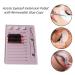 Acrylic Eyelash Grafting Pallet with Glue Cups and Storage Gasket Pads - Pink - Buy Online on SooperMarket.com