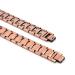 NORTH RING 99.9% Pure Copper Magnetic Bracelet - 3000 Gauss for Men - Adjustable Length & Double-Row Strong Magnets - Buy Online on SooperMarket.com