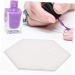 2pcs Resin Nail Display Palette - Manicure Mixing Tray for Nail Art | Colorful Nail Salon Props - Buy Online on SooperMarket.com