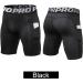 YUSHOW Men's Compression Shorts with Pocket - Quick Dry Spandex Sports Running Underwear - Black, Medium - Buy Online on SooperMarket.com