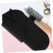 Mikinona 2pcs Black Storage Bag Hair Curler Pouch Hair Iron Silicone Bag Hair Rollers 29.50X13.50X2.00CM Black - Buy Online on SooperMarket.com