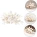 Mikinona Bridal Hair Comb Bridal Headpieces Bridal Hair Accessories Wedding Headpiece Hair Accessories for Women Wedding Hair Comb Flower Hair Accessories Headpiece for Women Comb Headpiece - Buy Online on SooperMarket.com