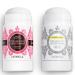 Lavanila Aluminum Free Natural Deodorant for Girls Vanilla Grapefruit + Sport Luxe (2oz Each) - The Healthy Deodorant - Solid Stick Vegan - Buy Online on SooperMarket.com