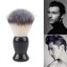 Men's Professional Shaving Brush & Hair Cleaning Brush - Wooden Handle Grooming Essential for Salon & Home Use - Buy Online on SooperMarket.com