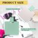 2Pcs Shatterproof Stainless Steel Compact Mirror Set with PU Leather Case - Unbreakable Handheld Mirror for Travel, Camping, Makeup - Perfect Gift for Women & Men (Green & Yellow) - Buy Online on SooperMarket.com