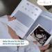 Buy Mintkind Pregnancy Diary My Pregnancy A5 - Floral Blue Hardcover | Perfect Gift for Expectant Mothers | Pregnancy Photo & Baby Album - Buy Online on SooperMarket.com