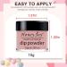 Dip Powder Nail Kit Starter Set - Honey Joy 4 Colors Light Pink Nude Skin Tone Dipping Powder Liquid with Base Top Coat Activator for Salon-Quality Manicures - No LED Lamp Needed - Buy Online on SooperMarket.com