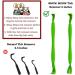 BHOW MEOW Tick Remover Tools 2PCS Set - Ideal for Dogs, Cats, Horses, and Humans - Long 3XL Size with Perfect Grip - Buy Online on SooperMarket.com