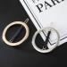 GIYOMI Hollow Hoop Round Circle Hair Clip Set - Minimalist Metal Bobby Pins for Women and Girls - Ponytail Holder Hair Accessories in Gold & Silver - Buy Online on SooperMarket.com